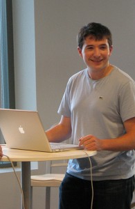 Presenting at the Microsoft Building in Cambridge, MA