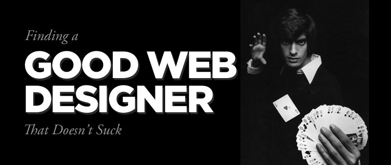 How to find a good web designer
