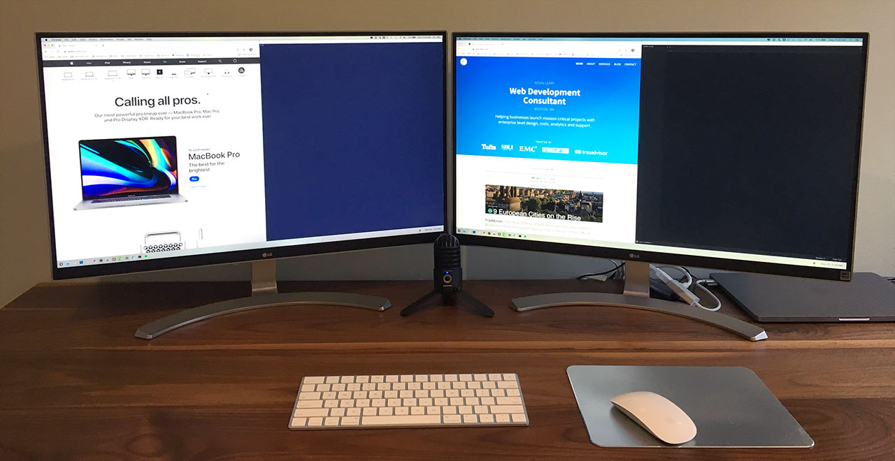 macbook pro multiple monitors dock