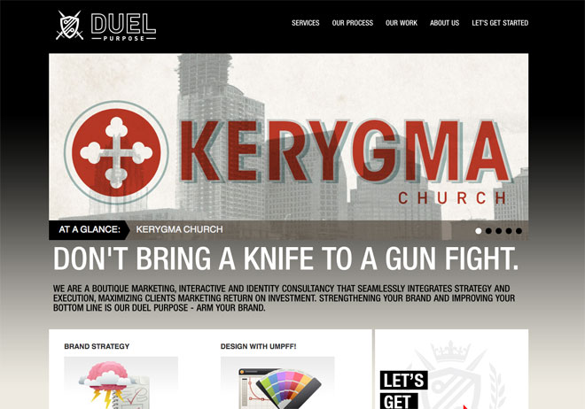 Duel Purpose WordPress Powered Agency Website